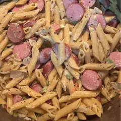 This was amazing! I did Tweak it a bit. Chopped fresh tomatoes, organic green chilis, used less heavy cream, used less chicken broth, added basil & some flour to thicken the sauce.  Topped w/ cheddar instead of Monterey Jack.  Really good! 