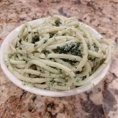 A bit on the bland side, but its mild taste allows you to taste everything from the cream cheese to the lemon juice. Solid dish, would recommend others to try!