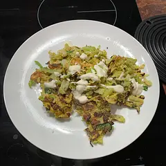 I can't tolerate spicy so missed out the wasabi and hot chilli but like this recipe. 