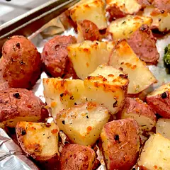 Perfect with steak, pork tenderloin, or roasted chicken. We make these at least once a week as a side dish. 