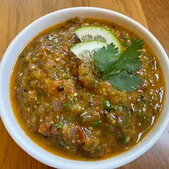 The hardest part about this recipe is finding tomatillos. Outside of that, it's an easy delicious win. 