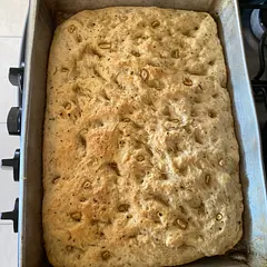 super quick and easy! by the end of the day about 3 pieces were left, this bread is delicious!