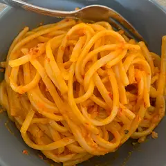 To spicy for the men in the house but I LOVED it,next time gonna add some chicken 