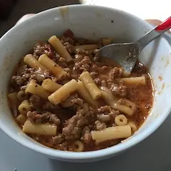 Used beef stock cubes instead of Marinara.  Will definitely make again and experiment with different spices and herbs.