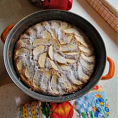 It was easy and so delicious. In addition I added some cinnamon for an extra taste.
Grazie Bello sei bello in ogni cosa 😍