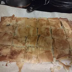 I enjoyed it, Laura didn't for some reason.  Too much mint.  Also a LOT of work, Phyllo is not fun to work on. 