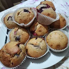 I added berries but otherwise didn't change the recipe and the muffins were AMAZING! Definitely a weekend morning staple from now on.