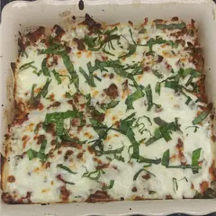 Wonderful! I changed the recipe a tad and added fresh basil on top. Yummo! Our new favorite on monthly rotation.