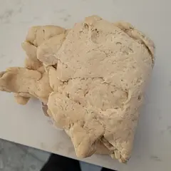 Dough was crumbly and I could not get it together