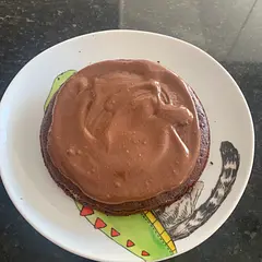 the frosting was a lil sour so i just need to add more sugar