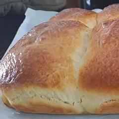 I make with my own style by putting chocolate inside the bread and it's really nice as the chocolate melt inside.