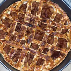 I made it with apples and it is so delicious