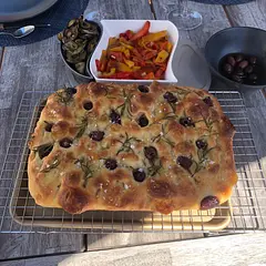 I'm speechless! I'm from Italy and my focaccia standards are pretty high, but this recipe is the bomb! The process is super clear and very well explained, and the result, man... I can't wait to do it again! Thank you for this Easter gift :)