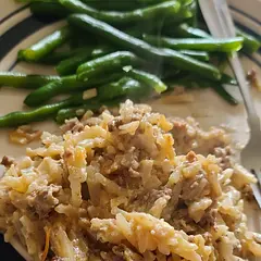 I made this and my picky eater loved it. The only thing I did differently was cooked it in my crockpot.  On low for 6 hours ... it was so good!