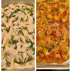 This bread is literally the best ever and other than the time for resting it’s SO simple! Clean bread Italian approved (my DIL) ❤️