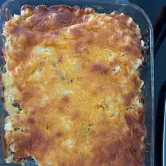 I used ground turkey and it was delicious! So easy to make and hubby loved it. Thank you for sharing! 