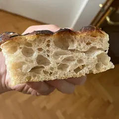 I tried this but cooked it on the same day because I wanted my bread to taste less sour than the overnight proofing. So, i put it on the baking tray after the dough is doubled and waited around 2 hours for it to proof (it’s so hot here so not much waiting time) and here is the result. For those who are impatient and wants less sour taste can cook it in the same day like me and the result is still perfect