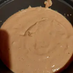 Made it with smooth peanut butter as it's all I had but the taste is beautiful 😍 