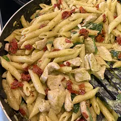 Really good !! Added a bit of salt & some more sundried tomatoes than the recipe called for and it turned out great :) The chicken is a bit dry though