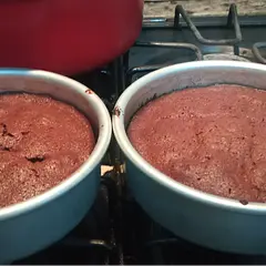 Used two smaller pans instead of one (same portions) they were ready at 30 minutes
These are so tasty and easy to make