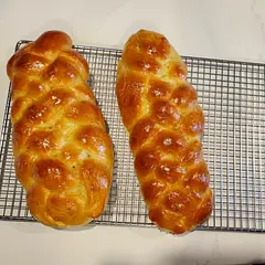 Simple, tasty and fun. No picture of the babka...not as pretty. Maybe next time. 