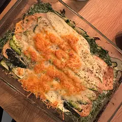 Sooooo good! I made it with smokes salmon in it. This is soooo good! And it was so healthy! I’m going to make it again! 😍😍😍