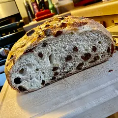 Save the raisin water and use it for the bread.