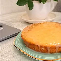 I made a 1/3 of the cake because I only had one egg 🤣 It turned out so tasty.  My 18 months girl loved it. She kept taking me to the kitchen saying 'Cake. Cake' 🥰❤️