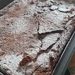 Put it in a rectangular 20 X 30cm tray, for 30 minutes at 160ºC in an air fryer oven. Smells amazing - can't wait to taste it 😍