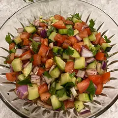Love this! Especially in a pita with chickpeas and tahini sauce.