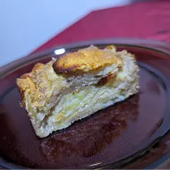I added extra 2 tbls of flour, reduced 2 tbls of milk and separated to 2 trays (+cinnamon) , and it came out good and "normally" moist. The layers did not come as cute as the pictures, but it was delicious anyway 😋