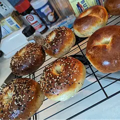 They were a little tough, I think I'm going to cut the baking time by 5 mins on next batch. 