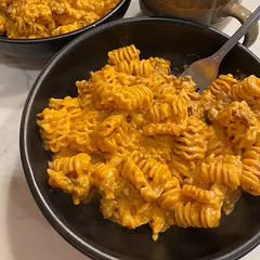 We added Italian spicy sausage and it was so good! 