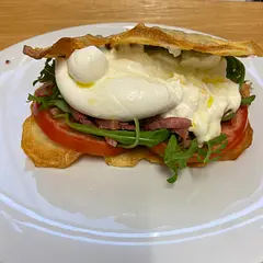 J’ai rajouté des allumettes de bacon 😋