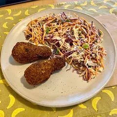 Delicious made with soy yogurt instead of mayo