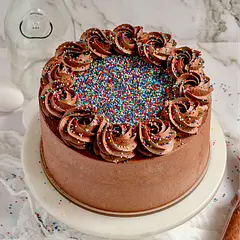 It was everything a birthday cake should be