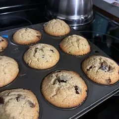 they were very good, first time making chocolate chip muffins. will definitely be making again!