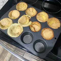I have no idea what I did wrong, I followed the recipe but this is how it turned out. I won’t be doing it again because it’s too complicated and not easy for beginners. I don’t recommend. 