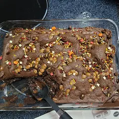 They were so good! I added some chocolate chips and Carmel chips to them and it made them so fudgey and chewy 