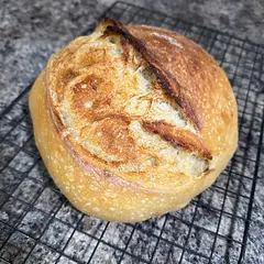 This is a great recipe. I love the chew and sourness. all of these recipes are making me more confident in my breadmaking 