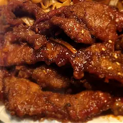 Tangerine Beef is a little time-consuming to prepare, but it is worth the effort. I obtained the dried tangerine peel online through Weee! where I purchase many Asian ingredients. I made the candied peel with 2 clementines, but I need 3 clementines to produce 1/3 cup of juice. I had to fry the beef in batches. 