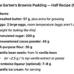 Easily halved into 1-2 cup ramekins, leftovers can be kept in fridge and just reheat in microwave for 30 seconds