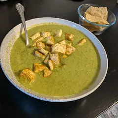 Too spicy. Kind of just tasted like salsa.