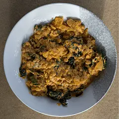 I liked the overall flavor, but I didn't like the whole spices that were added in, and the kale was too chewy.