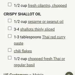 If you want to give people the option to go spicier, you can use the crispy shallot oil from the HBH crockpot curry recipe.