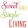 sweetandsimpleliving.com