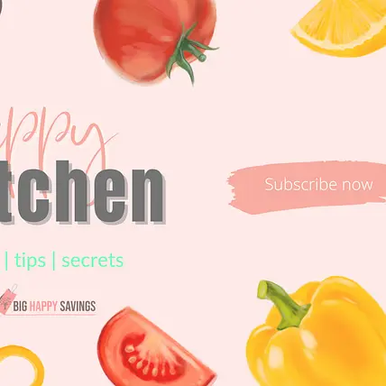 Big Happy Savings Recipes