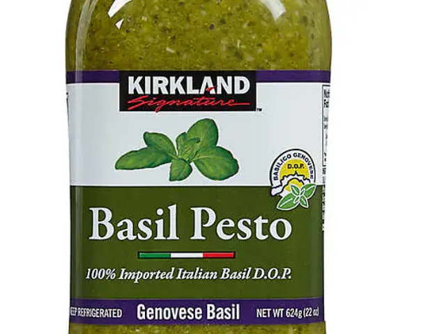 Recently tried Kirkland's Basil Pesto from Costco and it is AMAZING. A little goes a long way and can transform a plain dish. Especially delicious on zucchini noodles, but would be good on any pasta. I'm going to have this as a staple now for those days when I don't have much else in the kitchen. 