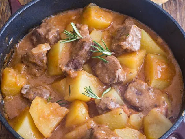 I do this with meat or chicken, put it up in the slow cooker early in the day and dinner is done! Tip- use a slow cooker liner for easy clean up.