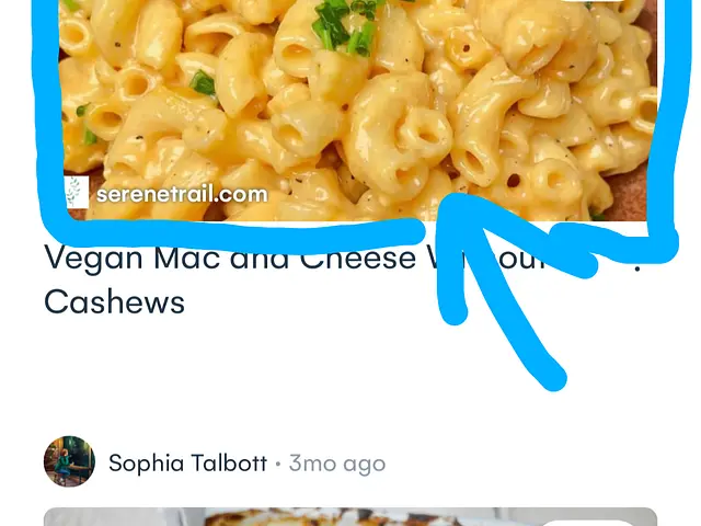 Tap on the recipe,